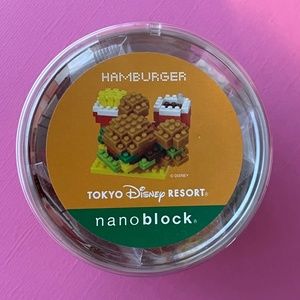 Mickey Mouse Hamburger nano block Tokyo Disney Resort Limited New sealed rare